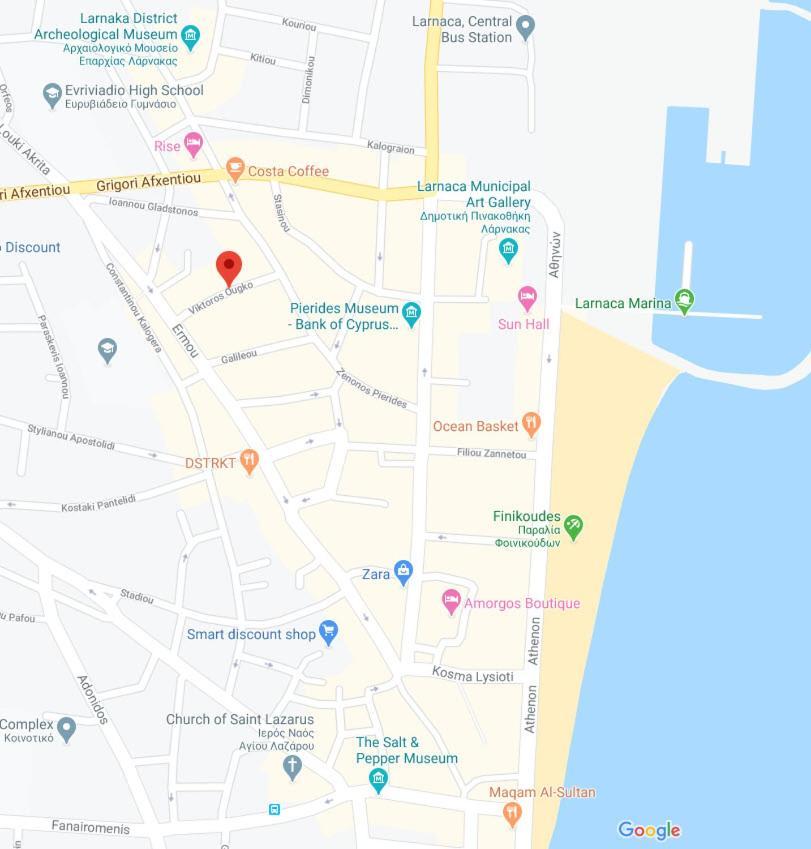 לרנקה Apartment,Near The Beach Pinikoudes מראה חיצוני תמונה